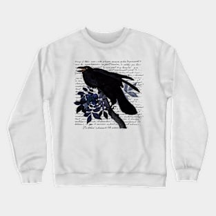 Gothic Crow Crewneck Sweatshirt